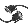 Produktbild: Hama VGA-Kabel, Full-HD 1080p, 1,50 m, Schwarz, 1,5 m lang