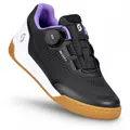 Produktbild: Scott MTB Volt Evo Flat Boa Damen Dirt Fahrrad Schuhe schwarz/weiß 2025 41