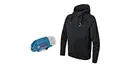 Produktbild: Bosch Professional Beheizbare Sweatjacke GHH 12+18V XA (inkl. USB-Ladeadapter GAA 12V-21, ohne Akku) - Größe 2XL