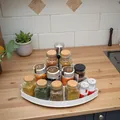 Produktbild: Gewürztreppe Gewürzregal Organizer Gewürzhalter Gewürzständer Küche Regal