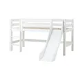 Produktbild: Hoppekids Hochbett  ECO Luxury ¦ weiß ¦ Maße (cm): B: 197 H: 114