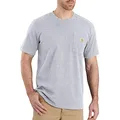 Produktbild: Carhartt Workwear Pocket T-Shirt S/S - Baumwoll T-Shirt,heather grey 034, XL