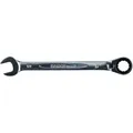 Produktbild: Knarren-Ring-Maulschlüssel, Maul 15° abgewinkelt, SW 24mm