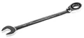 Produktbild: Bahco, SW 24 mm Ratschenschlüssel doppelseitig Legierungsstahl, Länge 323 mm