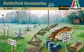 Produktbild: Italeri - 6049 - Battlefield Accessories - Schlachtfeld Zubehör WWII - 1:72