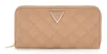Produktbild: GUESS Giully Zip Around Wallet L Geldbörse Beige hellbraun Neu