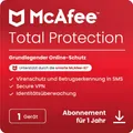 Produktbild: McAfee Total Protection| 1 Gerät | 1 Jahr |Download| 🚀Key schnell per eMail|ESD