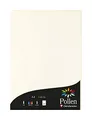 Produktbild: Clairefontaine 56000C - Étui de 50 Feuilles - Format A4 (21x29,7cm) - 120g/m² - Coloris Blanc Naturel - Papier d'Invitation Evènements et Correspondance - Gamme Pollen - Papier Premium