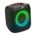 Produktbild: JBL PartyBox Encore Essential 2, kabelloser Bluetooth Partylautsprecher mit Mikrofon, 15 Stunden Spielzeit, IPX4 spritzwassergeschützt, JBL Pro Sound, AI Sound Boost und Auracast Multi-Speaker