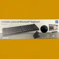 Produktbild: LAB31 Faltbare Bluetooth Tastatur QWERTY für Android iOS Windows Tablet