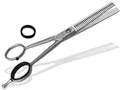 Produktbild: Effilierschere aus Solingen Haarschere Friseur Schere mit Scharfer Zweiseitig...