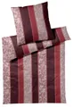 Produktbild: Joop Bettwäsche Paisley Stripes 155x220 cm Rouge