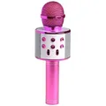 Produktbild: Denver KMS-20P Bluetooth-Speaker (Verschiedene Modi zum Verändern der Stimme) rosa