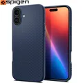 Produktbild: Handyhülle für iPhone 16 Spigen Case Cover Futeral Etui Schutzhülle Dunkelblau