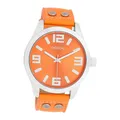 Produktbild: Oozoo Damen Armbanduhr Timepieces Analog Leder orange UOC1072A