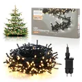 Produktbild: Nordstern LED Lichterkette Warmweiß 480 LEDs - Weihnachts Beleuchtung für Innen & Außen mit Stecker 36 m - Deko Weihnachtsbaumbeleuchtung Wetterfest