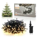 Produktbild: Nordstern LED Lichterkette Warmweiß 480 LEDs - Weihnachts Beleuchtung für Innen & Außen mit Stecker 36 m - Deko Weihnachtsbaumbeleuchtung Wetterfest IP44