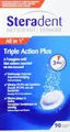 Produktbild: Steradent Triple Action Plus 90 Tablets