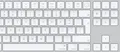 Produktbild: Apple Magic, Verkabelt & Kabellos, USB + Bluetooth, QWERTY, Weiß