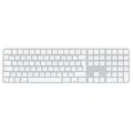 Produktbild: Apple Magic Keyboard mit Touch ID und Ziffernblock für Mac Modelle mit Apple Chip – Portugiesisch – Weiße Tasten ​​​​​​​