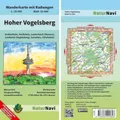 Produktbild: Hoher Vogelsberg: Wanderkarte mit Radwegen, Blatt 52-560, 1 : 25 000, Grebenhain, Herbstein, Lauterbach (Hessen), Lautertal (Vogelsberg), Schotten, ... (NaturNavi Wanderkarte mit Radwegen 1:25 000)
