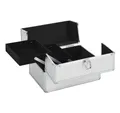 Produktbild: vidaXL Kosmetikkoffer, Schminkkoffer 22x30x21 cm Silbern Aluminium