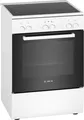 Produktbild: Bosch HKA090220 - Serie 2 Freistehender Elektroherd mit 5 Jahre Garantie, Weiss, 3D Heissluft, ca. 60 x 85 cm