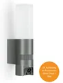 Produktbild: steinel Sensor-LED-Außenleuchte L625 CAM SC anthrazit, 092597