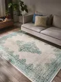 Produktbild: benuta Teppich Laury, rechteckig, Höhe: 5 mm, Teppich Wohnzimmer, Schlafzimmer, Esszimmer, Flur, Kunstfaser, Cozy