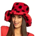 Produktbild: Boland Kostüm Marienkäfer Hut - Fasching Halloween Karneval Kost, Warmer, flauschiger Hut im Käfer-Look