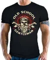 Produktbild: GASOLINE BANDIT® T-Shirt Original Biker Racer Shirt: Old School Gentleman