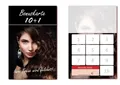 Produktbild: 500 Stück hochwertige Bonuskarten Frisör  mit 10 Stempelfelder Friseur (BOK-410)