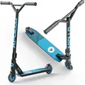 Produktbild: Apollo Stunt Scooter - Genius Pro 4.0 | Robuster Kinder Scooter mit ABEC 9 Kugellager | Trick Roller, Tretroller, Starker Stuntroller | Top Stunt S... - Blau