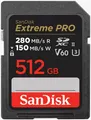 Produktbild: SanDisk SDXC Extreme Pro 512GB 280MB/s V60 UHS II