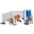 Produktbild: bruder Spielset bworld 62008, ab 4 Jahre, Baustellenset, 10 Teile