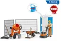 Produktbild: BRUDER - Baustellenzubehörkoffer mit Figur - 1/16 - BRU62008
