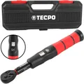 Produktbild: TECPO PROFI DREHMOMENTSCHLÜSSEL 1/4 ZOLL 6-30 Nm DREHMOMENT SCHLÜSSEL AUTO KFZ