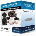 Produktbild: Für Opel Vectra A Fliessheck 04.1988-11.1995 TOWTEC E-Satz 13polig universell