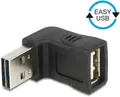Produktbild: Delock USB 2.0 Adapter [1x USB 2.0 Stecker A - 1x USB 2.0 Buchse A] 65521