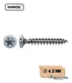 Produktbild: SPAX Ø 4,5 mm - Senkkopf T- STAR plus - Vollgewinde - WIROX 35 mm