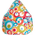 Produktbild: Sitting Point Sitzsack BeanBag Malibu 120 l Türkis Bunt