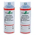 Produktbild: 2x 400ml ColorMatic Teppich-Farbspray Textilfußmatten Teppichböden 369056
