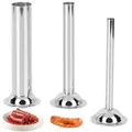 Produktbild: 3 Stück Wurstfüller Edelstahl Rohre, Sausage Tube Ø12mm/19mm/32mm Wurstfüllrohre Füllrohr Wurst Wurstfülltrichter für Fleischwolf Manuell Oder Elektrische Fleischschleifer