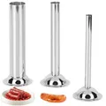Produktbild: 3 Stück Wurstfüller Edelstahl Rohre, Sausage Tube Ø12mm/19mm/32mm Wurstfüllro...
