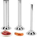 Produktbild: Edelstahl Wurstfüllrohre 3er Pack, Ø12/19/32mm, Einfache Reinigung & Anwendung
