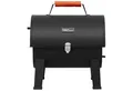 Produktbild: Royal Gourmet Holzkohlegrill Tragbarer Campinggrill Kohle Tischgrill Klappgrill für Garten Picknick, mit Schnappverschluss und Holzgriff