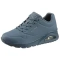 Produktbild: Skechers Uno - Stand on Air Wedgesneaker Freizeitschuh, Halbschuh, Schnürschuh mit feiner Perforation blau 41 EU