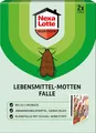 Produktbild: Nexa Lotte Lebensmittel-Mottenfalle, 2 Stück, geruchlose, insektizidfreie Klebefalle