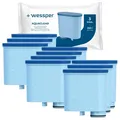 Produktbild: Wasserfilter für Saeco Philips Kaffeevollautomat AquaClean Wessper AquaClear 10x