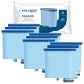 Produktbild: Wasserfilter für Saeco Philips Kaffeevollautomat AquaClean Wessper AquaClear 9x
